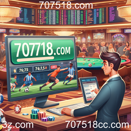 Apostas ao Vivo: A Emoção do Jogo em Tempo Real no 707518.com